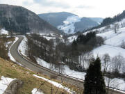 Blick von Aftersteg nach Süden zum Hasenhorn am 27.1.2009