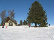 Blick nach Osten zur Marienkapelle am 10.1.2008