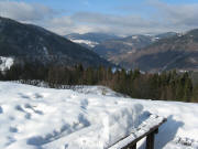 Blick vom Kreuzboden nach Norden ber Prg am 27.1.2009 