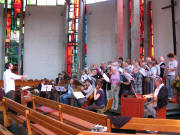 Probe der Kantorei am 9.5.2009 in der Auferstehungskirche