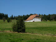 Blick nach Nordwesten zum Gemeindehof am 8.9.2009