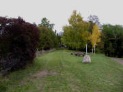 Blick nach Norden zur Kahlenbergkapelle am 26.10.2009