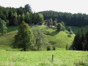 Blick vom Burghof zum Zinkhäusle am 7.9.2009