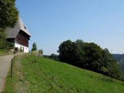 Blick nach Westen zum Ochsenhof am 8.9.2009