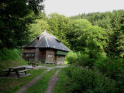 Blick nach Osten zum ehemaligen Lochhusle am 26.8.2009 - 100 m oberhalb St.Barbara