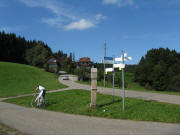 Blick nach Norden zum Gasthaus Breneckle am 22.9.2010