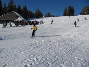 Blick  nach Norden ber den Zeiger-Lift am 14.2.2010