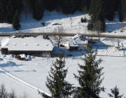 Tele-Blick von Bärental nach Westen ins Seebachtal zum Bartleshof am 16.2.2010