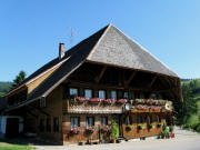 Blick nach Nordwesten zum Auerhof am 7.7.2010 - genannt s' Auers