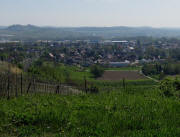 Blick nach Sdosten ber Efringen-Kirchen zu Fischingen am 28.4.2010