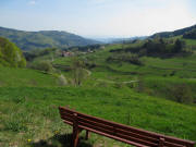 Blick von Oberhuser nach Sden ber Raich am 29.4.2010