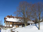 Blick nach Westen zum Fallerhof am 1.1.2011