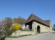 Blick nach Nordosten zum Hecker-Hof in  Betberg am 26.3.2011 