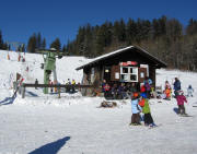 Kinderlift am Stollenbach 30.1.2011: Blick nach Westen