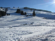 Stollenbach-Skilift am 30.1.2011: Blick nach Sdosten