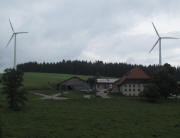 Blick nach Norden zum Plattenhof am 23.7.2011