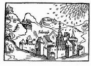Friburgum - erstes Bild von Freiburg aus dem Jahr 1504
