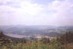Blick vom Berggasthaus Hochfirst zum Titisee